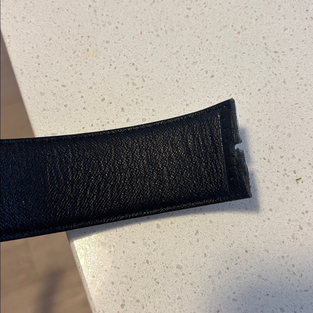 MCM Gray and Silver Men's Belt - Picture 5 of 5